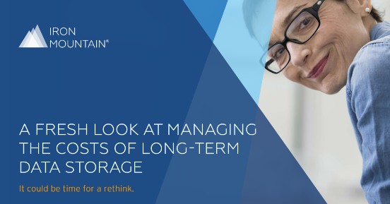 A fresh look at managing the cost of long-term data storage | Iron Mountain