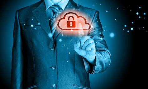  Information privacy: Is it as important to your vendors as it is to you? - A concept image of a man touching a cloud