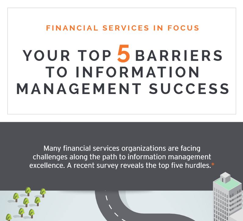 Your Top 5 Barriers To Information Management Success