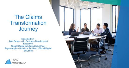  The Insurance Claims Transformation Journey