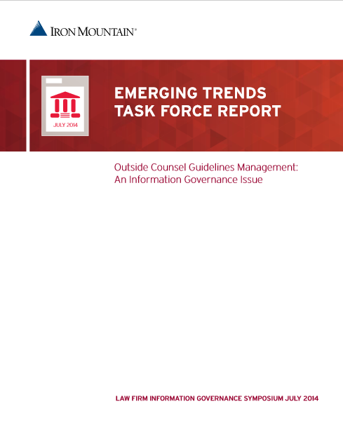 Emerging Trends Task Force Report