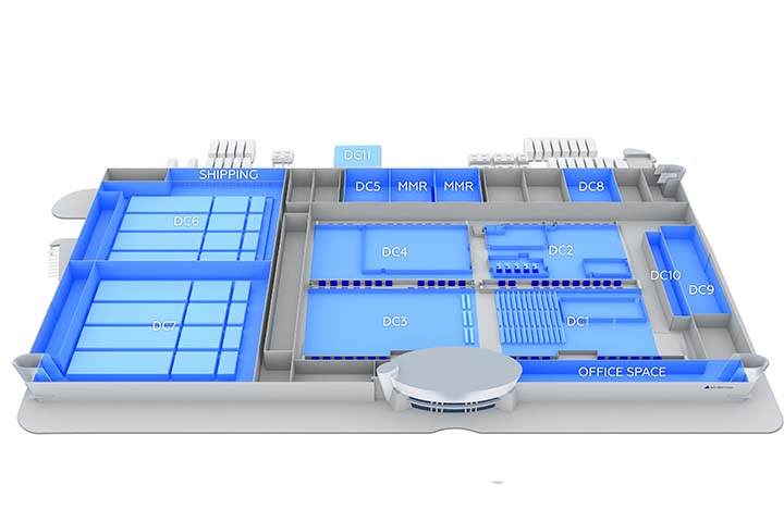 Phoenix Data Center (AZP-1) Floor Plan