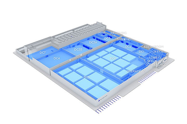 Denver Data Center Floor Plan