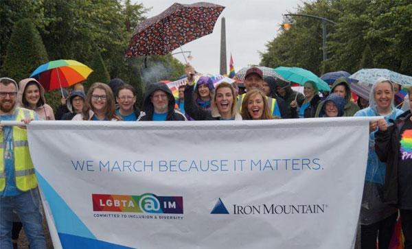 Iron Mountain Speaks Up: Diversity and inclusion - Glasgow Pride last year 2017 | Iron Mountain