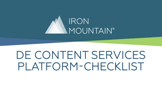 De content services platform checklist