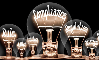 Office 365 Security Compliance Is a Team Effort - Lightbulbs concept