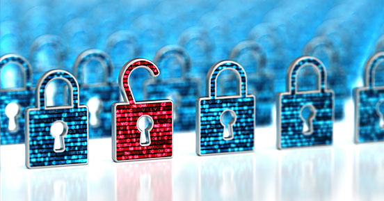 Webinar: Preventing Data Breaches Through Secure IT Asset Disposition- Digital lock concept